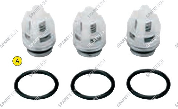 Kit 3 Clapets CAT 310/40/50/5CP2150 pour Pompes Haute Pression