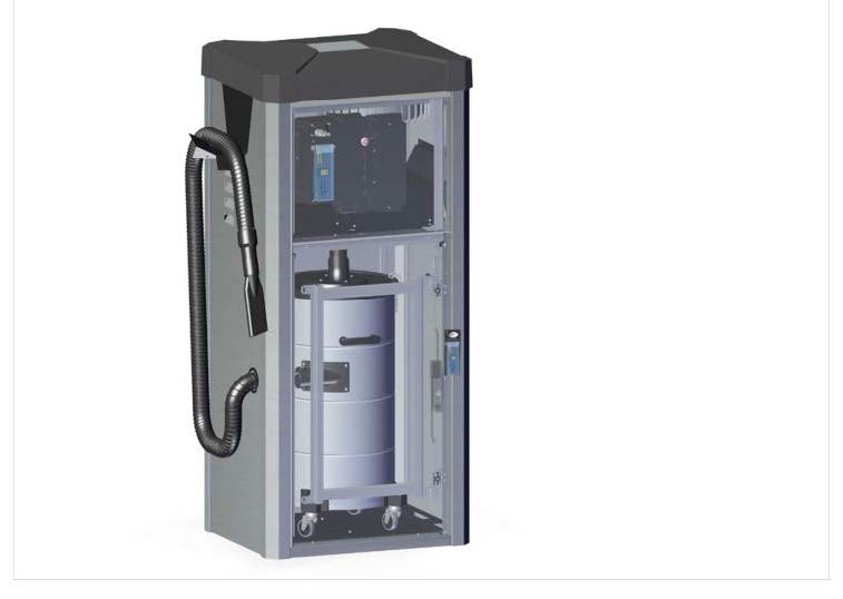 Bac de récupération AS1 25L pour stations de lavage auto - Détail technique