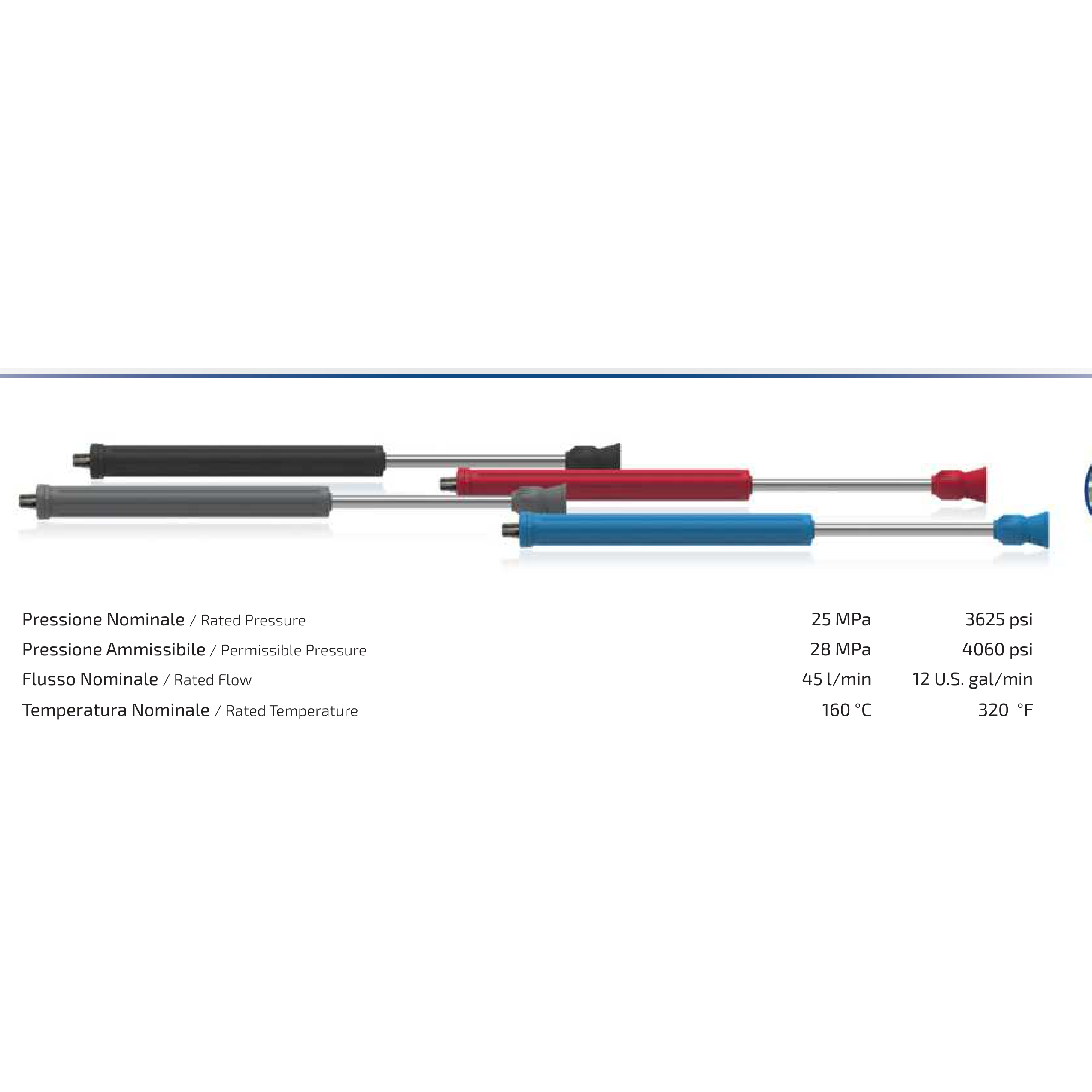 Lance simple RLS28 pliée avec KPS45 ET garde-buse NPS45
