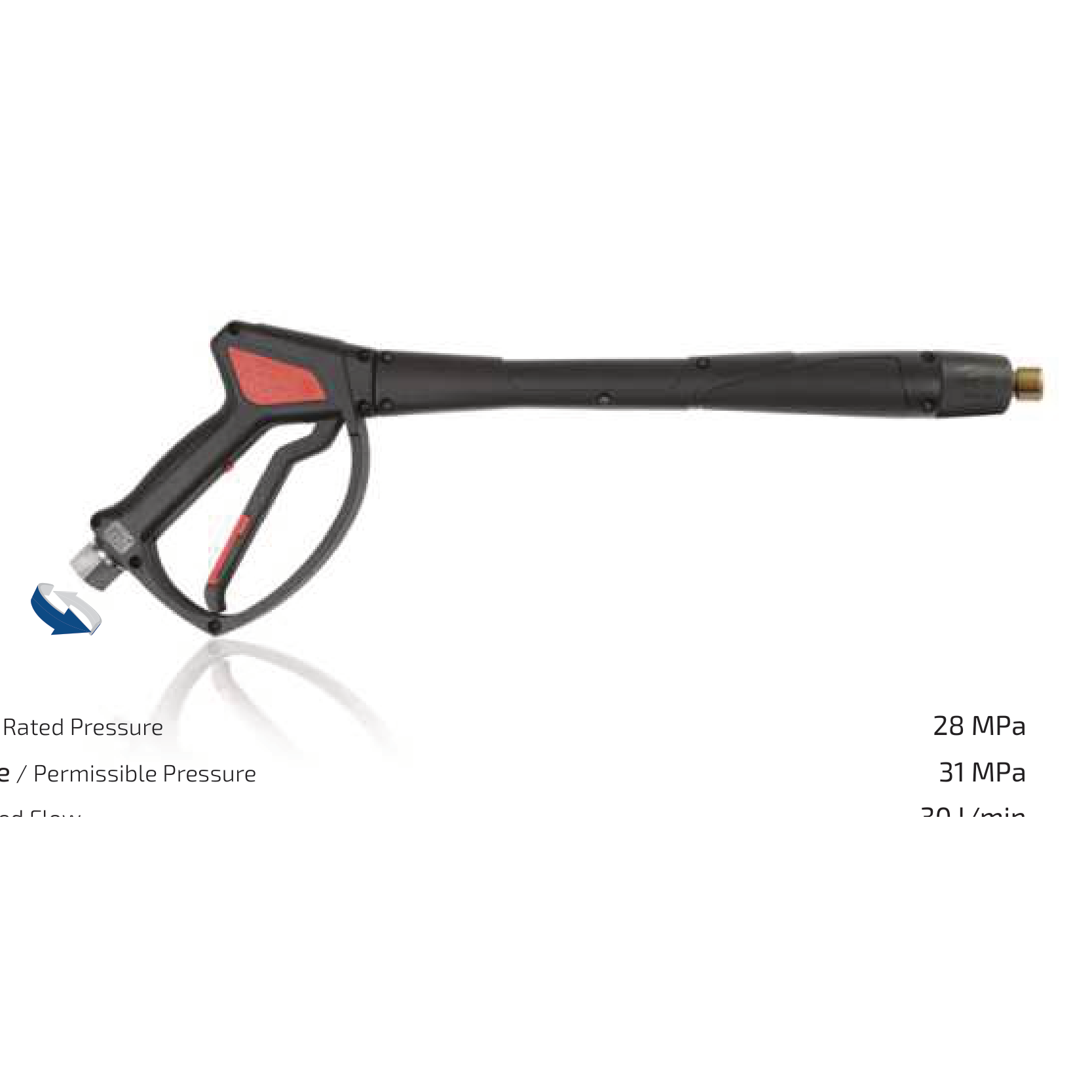 SG31 Pistolet HP avec EX28 RND SL rallonge M18 M outlet