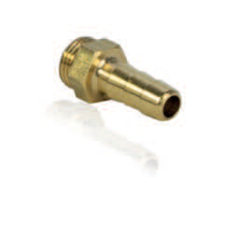 Adaptateur mâle/mâle en acier inoxydable