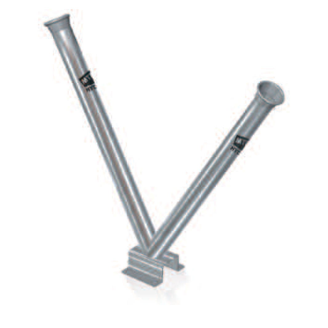Porte-lance doublement rigide