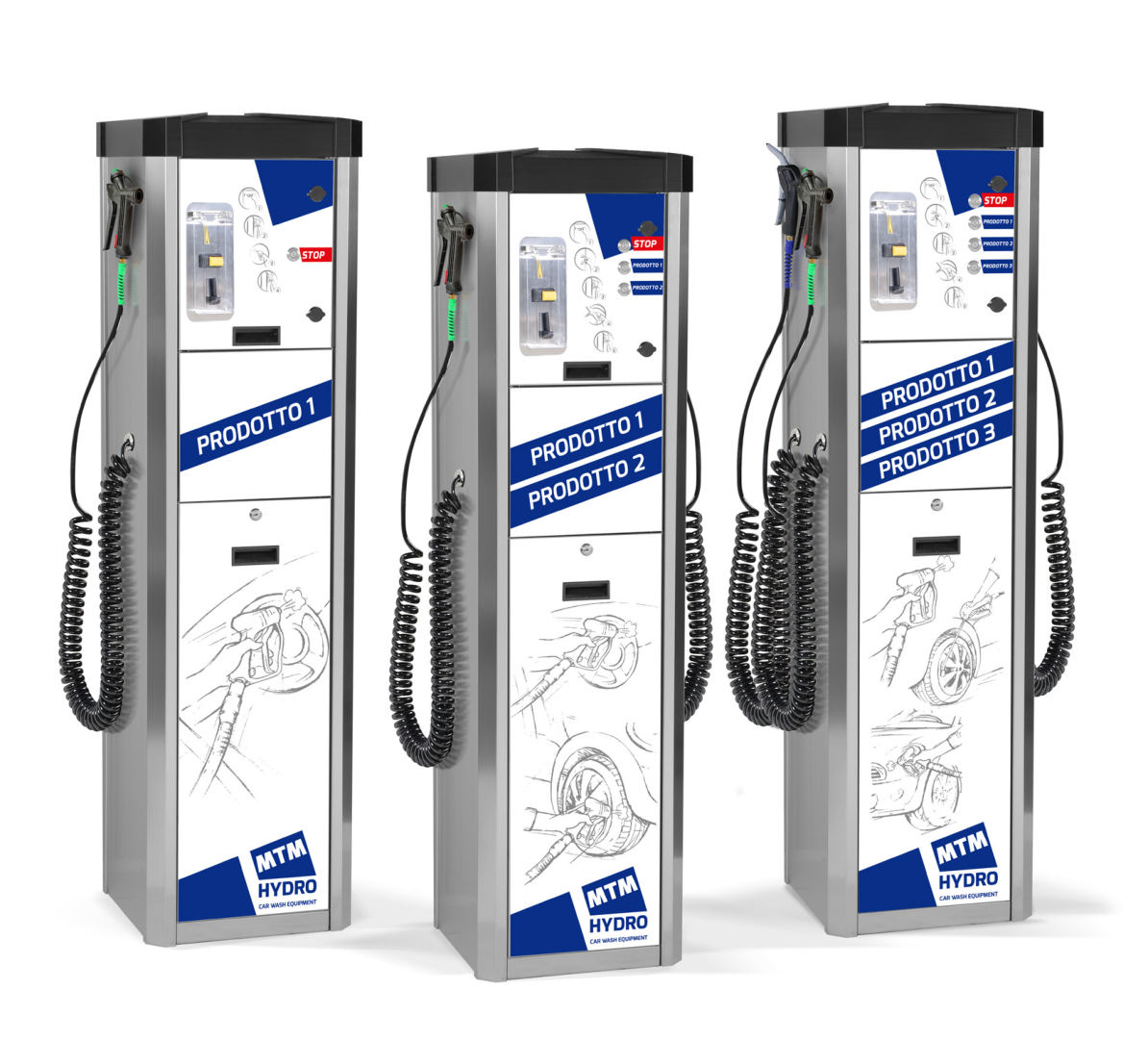 Distributeur Colonne Double SD2 230V - Efficacité Lavage