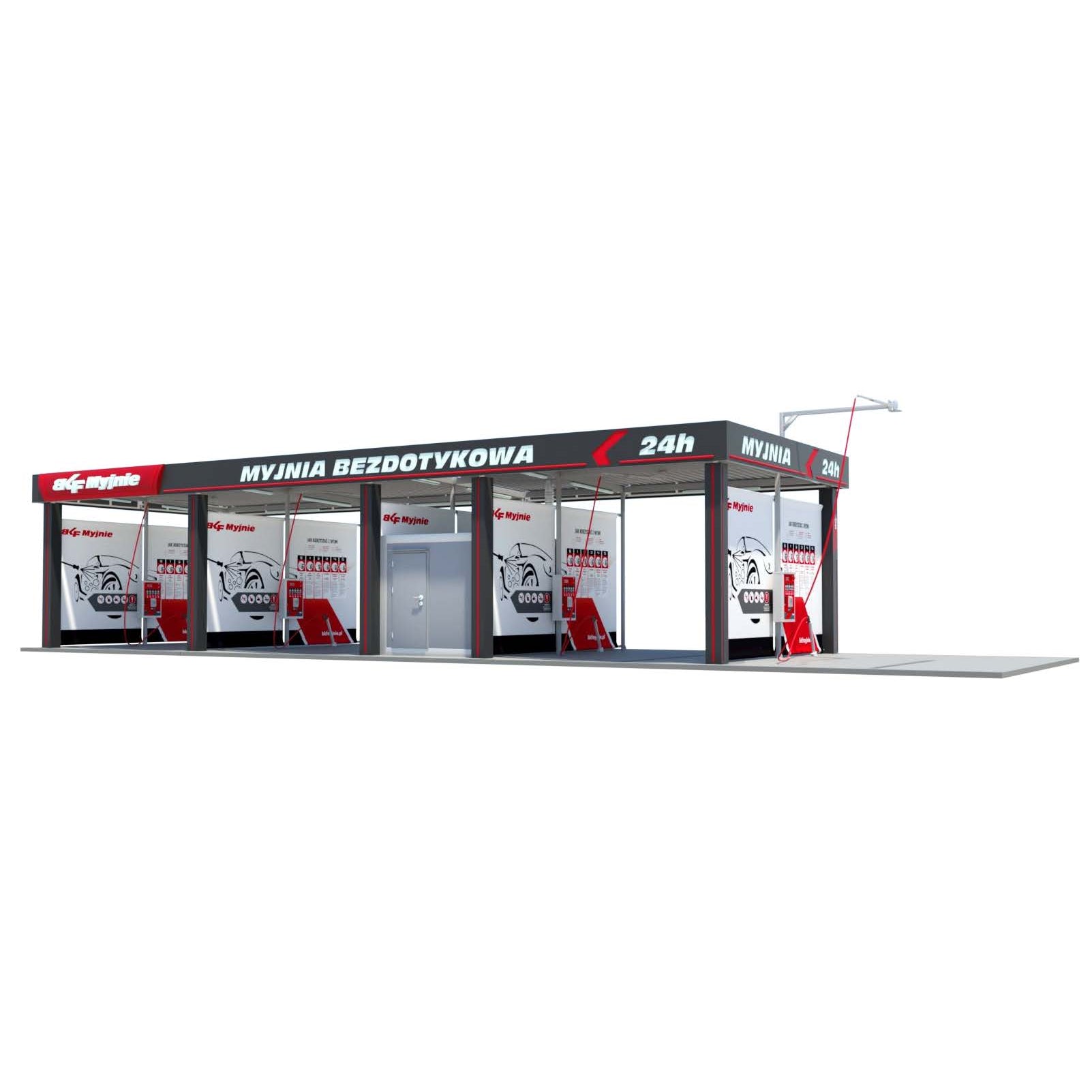 Station de lavage container BKF – Solution transportable clé en main - BKF CarWash