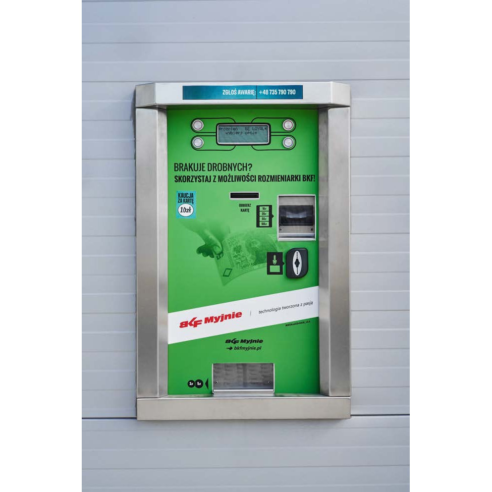 Monnayeur Pro BKF – Changeur de monnaie LCD multifonction pour lavage auto  BKF CarWash | Station Lavage Auto