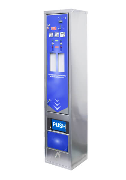 Distributeur automatique inox pour station de lavage auto