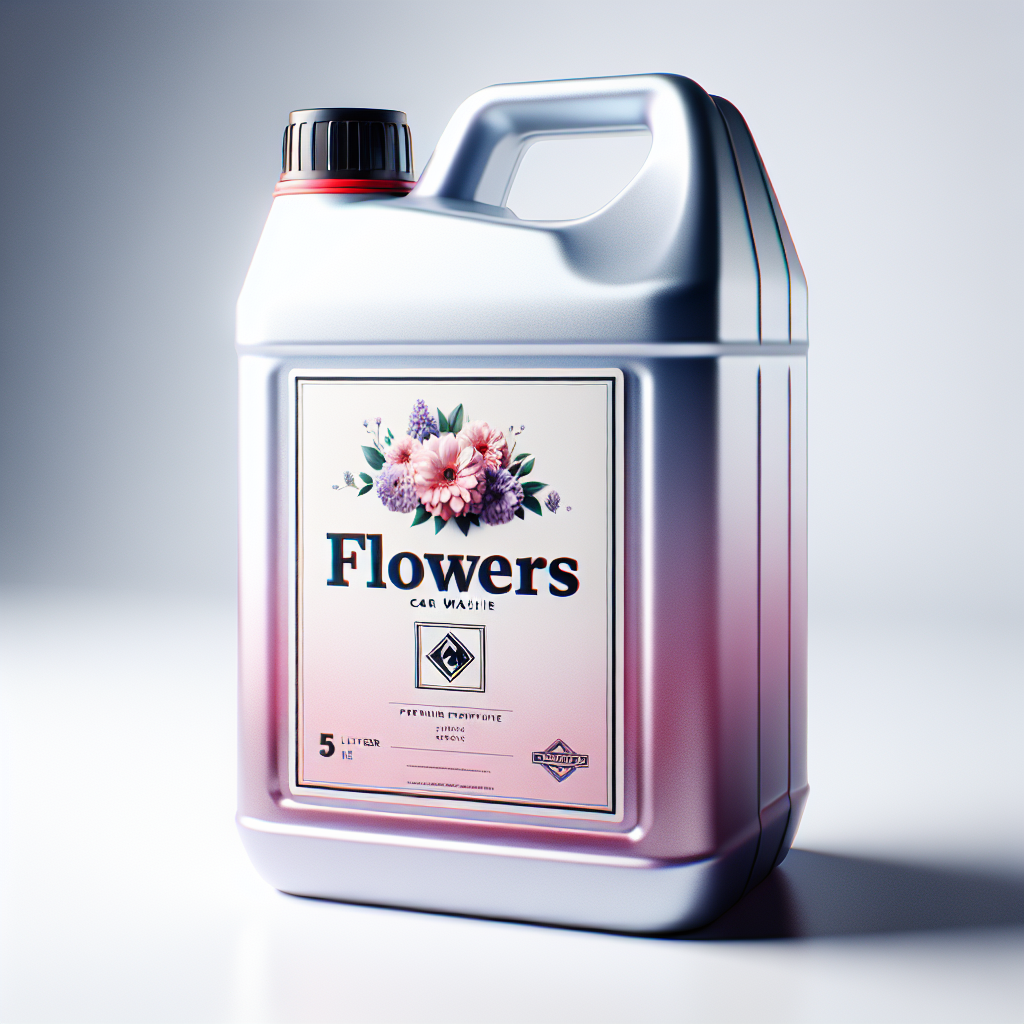 Parfum lavage auto FLOWERS concentré bidon professionnel