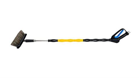 Ensemble complet de brosse turbo avec pistolet R+M ST-2600 « permanent weep » (202 600 610), lance Easyturn ST-9.4 900/730 mm noir-jaune-noir, injecteur Turbofoam365+ avec buse de 1,05 mm, brosse ST-23, panneau jaune, logo BKF [510 097 003 804]
