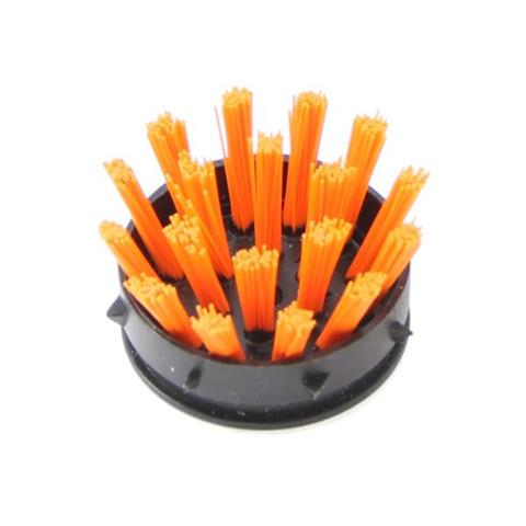 Brosse orange pour tapis en caoutchouc USE - station de lavage auto
