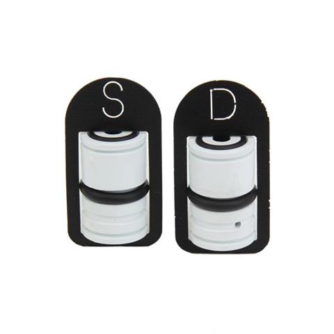 Vannes d'aspiration et de refoulement pour les pompes de la série EVO (APG603,APG800) - jeu de 2 pièces - station de lavage auto