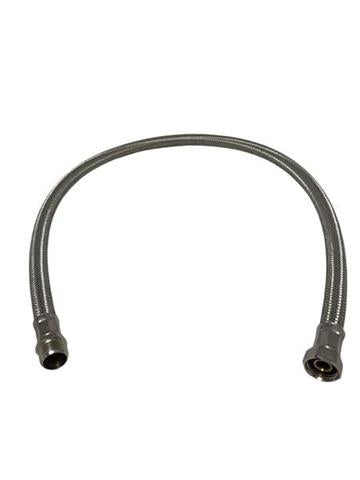 Tuyau tressé en acier 25 cm 1/2" GW/GZ - station de lavage auto