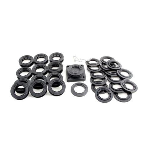 Joint inférieur et supérieur pour adoucisseur d'eau (25642) - station de lavage auto