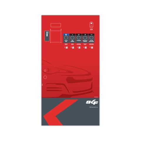 Sticker BKF comme spécifié - station de lavage auto