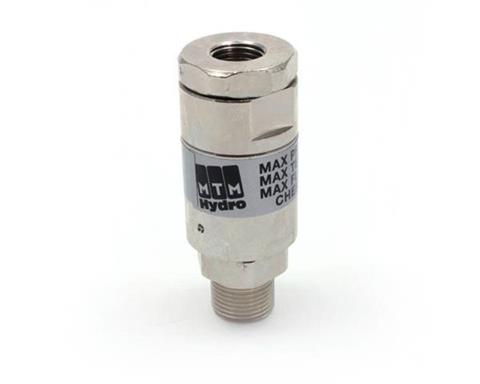 Connecteur de rampe - droit MTM Hydro (1/4" GF x 3/8" GM, 280 bar) - station de lavage auto