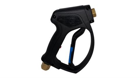 Pistolet MTM WG25 avec tête de rotation 3/8" F, purge permanente 1,1l/min, gâchette noire, serrure bleue [1011150517]. - station de lavage auto
