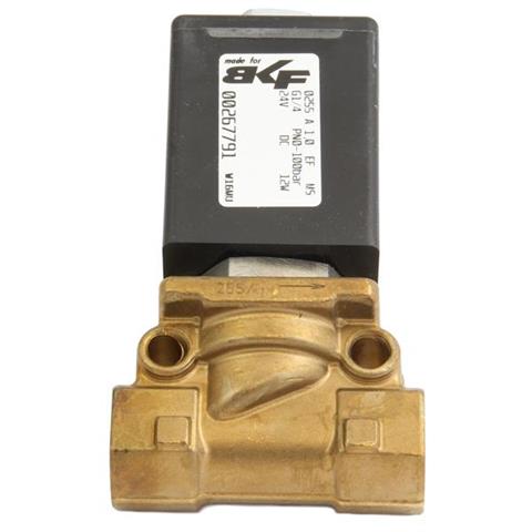 Electrovanne 255 1/4" laiton, joint en VITON+TEFLON - station de lavage auto