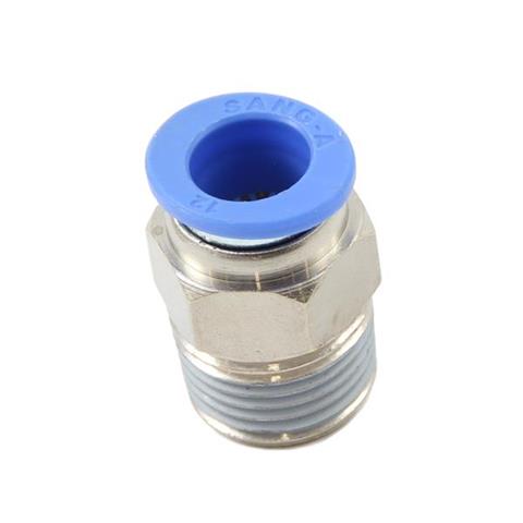 Raccord droit 12mm 1/2" FG - station de lavage auto