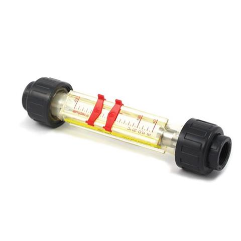Rotamètre PTM-01/TROGAMID (échelle 40-400 l/h d'eau, 3/4" BSP-PVC)