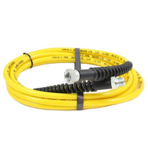 Tuyau pour pistolet et turbo-brosse (Confort 3/8 GZ GW 4300 mm jaune) - station de lavage auto