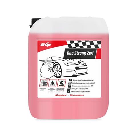 DUO STRONG 2in1 (20L) ADR - Mousse active et agent de lavage alcalin pour les lavages BKF - station de lavage auto