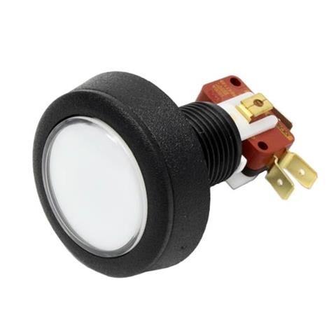 Bouton de lavage blanc avec éclairage (sans ampoule "RM-E") - station de lavage auto