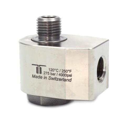 MOSMATIC connecteur angulaire en acier inoxydable 1/4' GW - 1/4 GZ - station de lavage auto