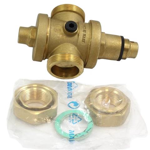 Régulateur de pression d'eau Eurobrass 1" 0.5-6 bar - station de lavage auto