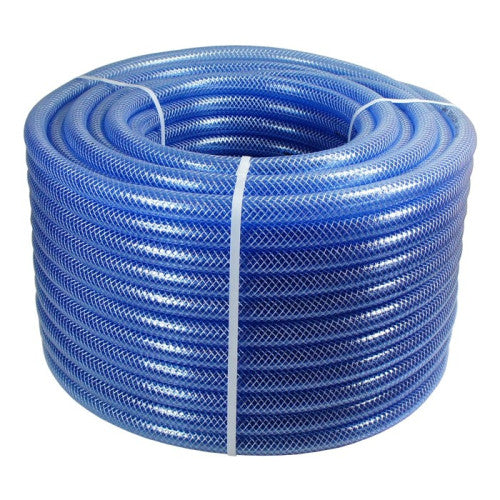 Tuyau pneumatique polyuréthane Ø6 mm — paroi 4 mm (bleu)