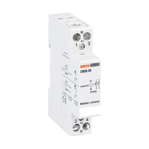 Contacteur modulaire Lovato CN20.20.24 V 50/60 Hz