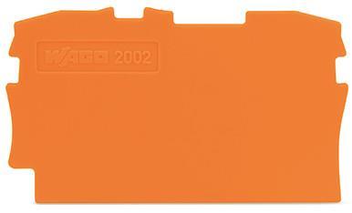 TOPJOBS : paroi d'extrémité orange WAGO (2002-1292)