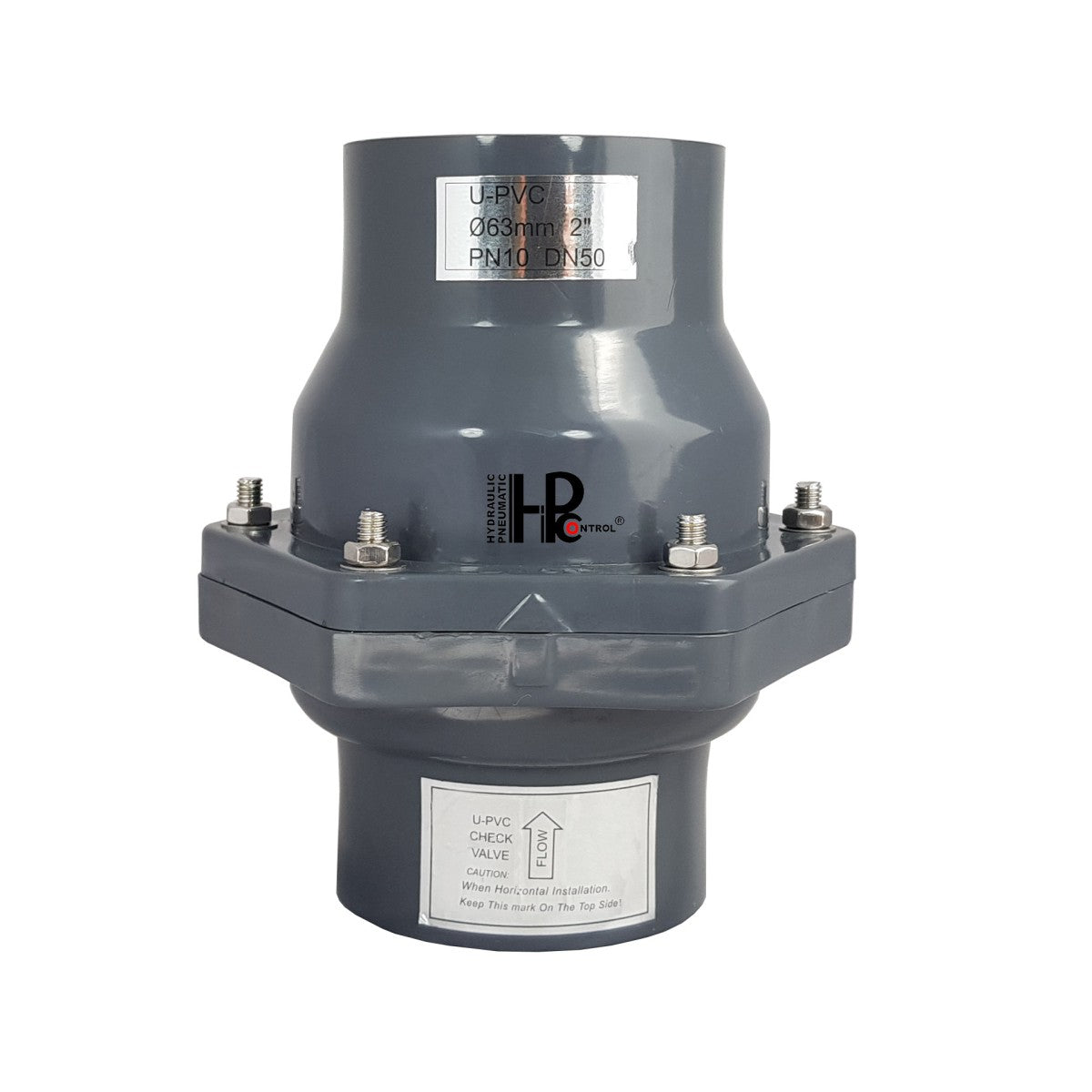 Clapet Anti-retour à Battant UPVC 1 Pouce pour Station de Lavage Automobile Pro